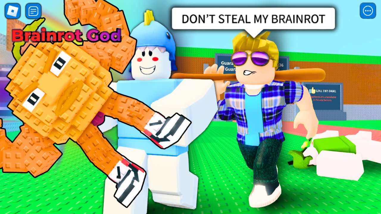 ROBLOX Steal A Brainrot: СМЕШНЫЕ МОМЕНТЫ/МЕМАСЫ