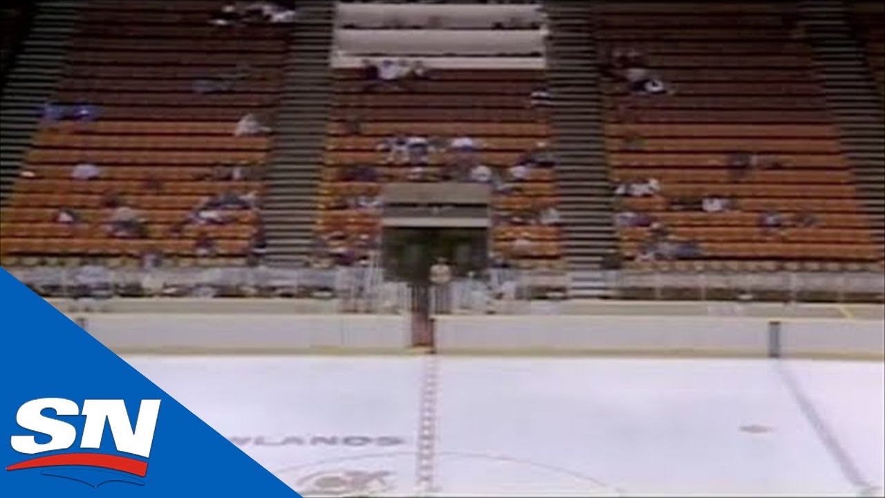 Devils Beat Flames In Front Of Only 334 Die Hard Fans In 1987 | This Day In Hockey History