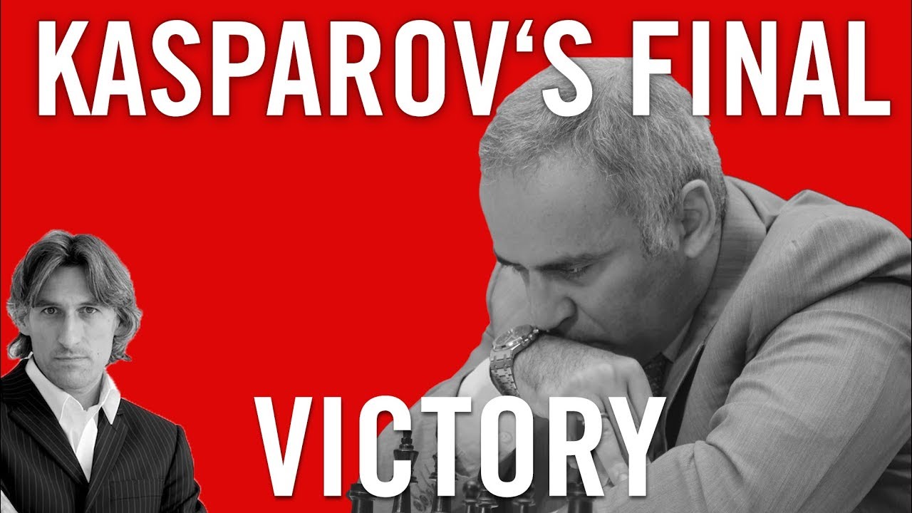 Adams vs Kasparov - Kasparov's final victory  | Linares 2005 |