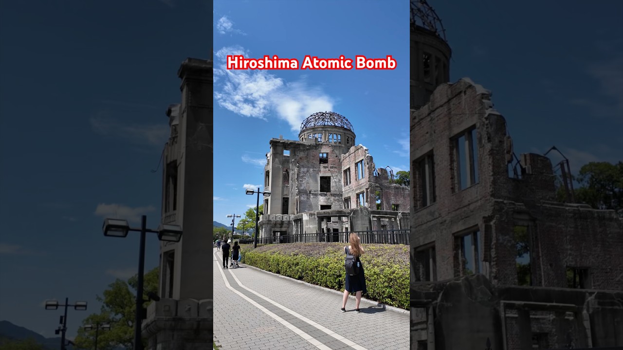 First Atom Bomb yaha Blast hua tha in Japan 🇯🇵😨 #shorts