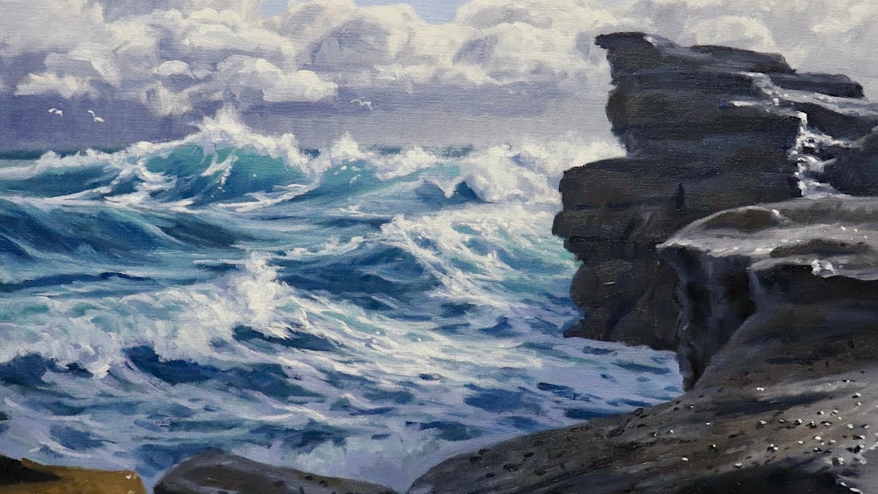 How to Paint a SEASCAPE