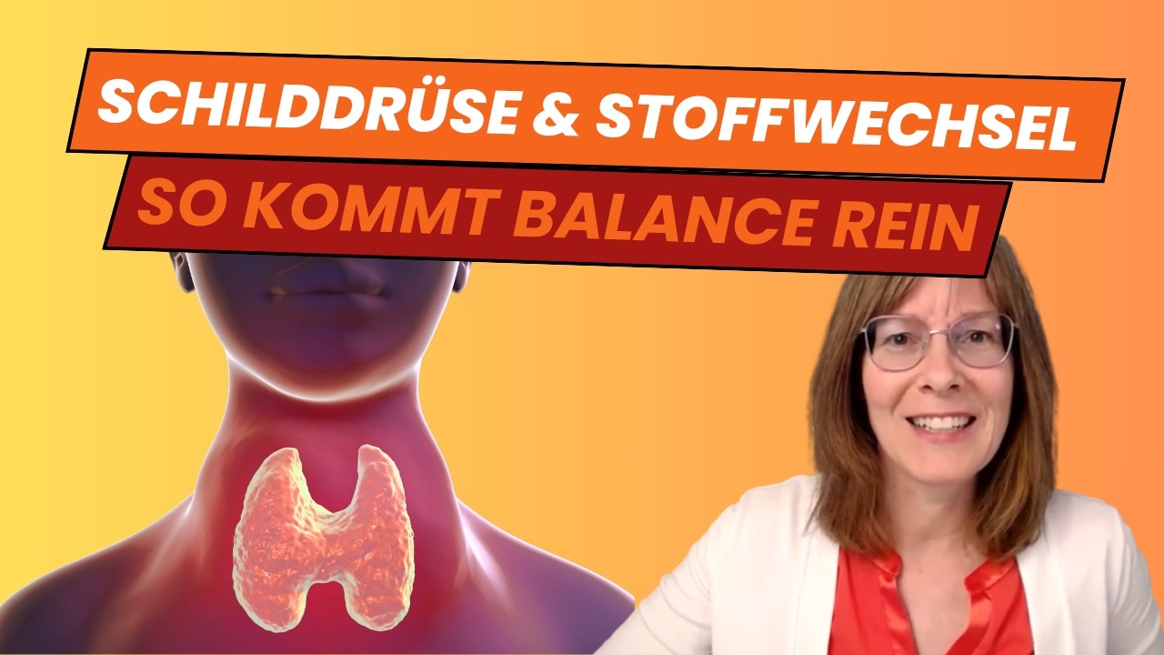 Schilddrüsenprobleme? So bringst du deinen Stoffwechsel wieder in Balance!