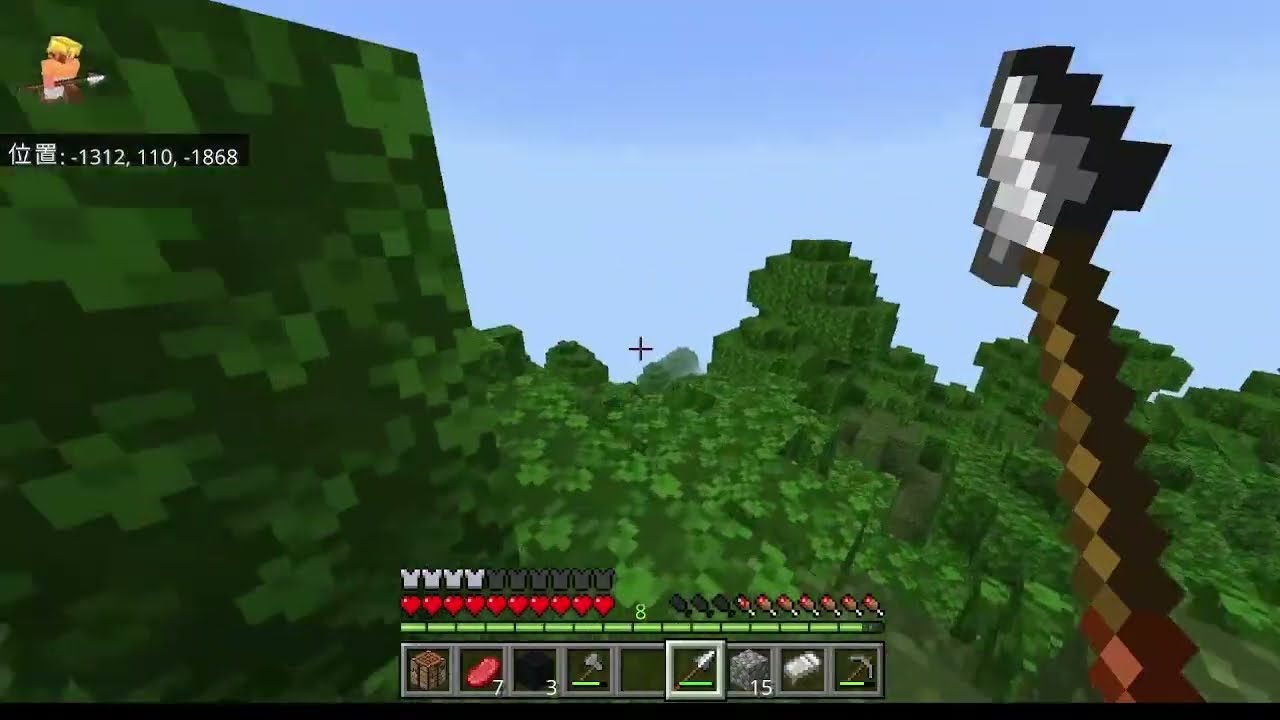 [マイクラ]のんびり羊毛全色集め（声なし）PART5⋯花集め⑤