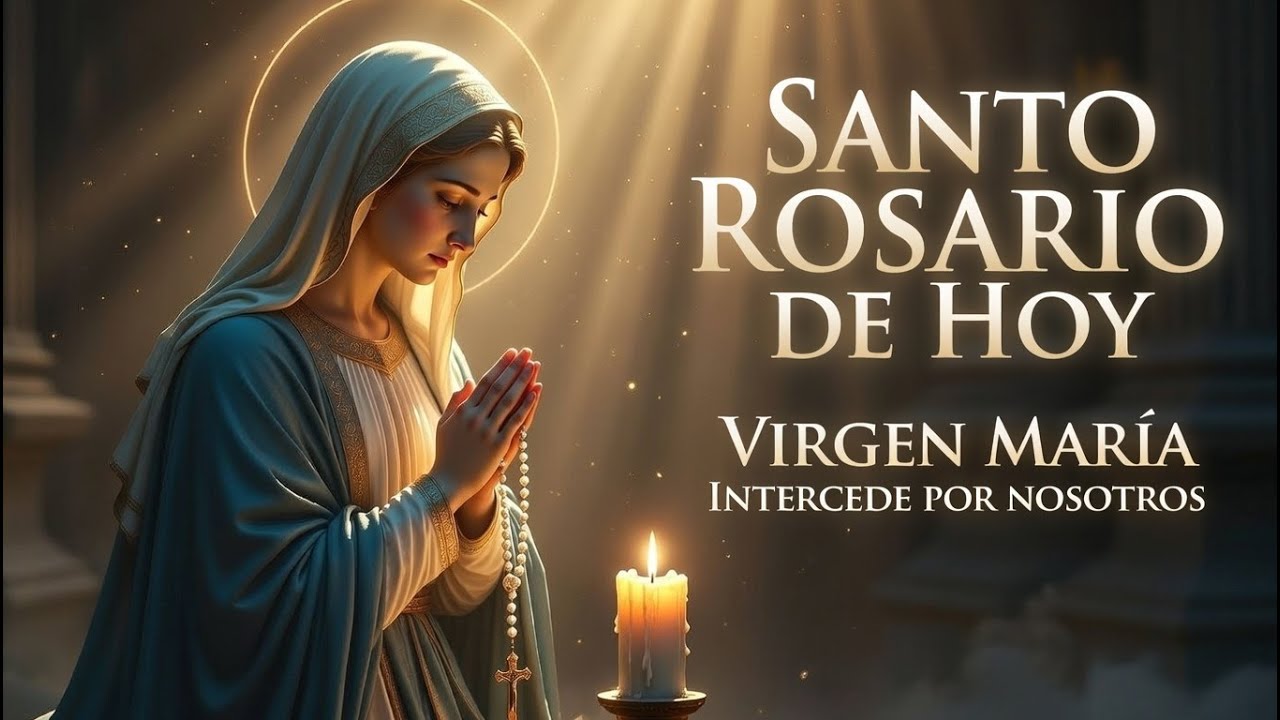🌹 Santo Rosario de Hoy Sábado 🙏 Misterios Gozosos | Virgen María te Escucha