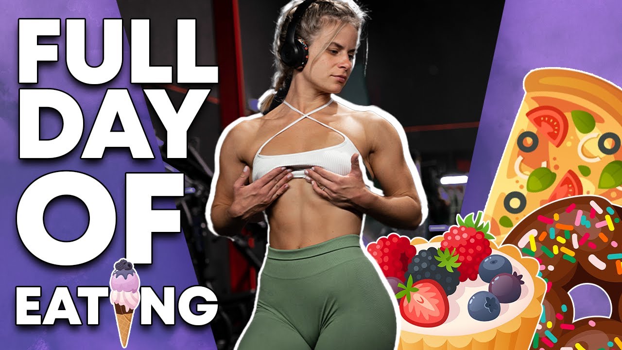 Pizza essen und trotzdem SO aussehen | FULL DAY OF EATING | Svenja Kröger