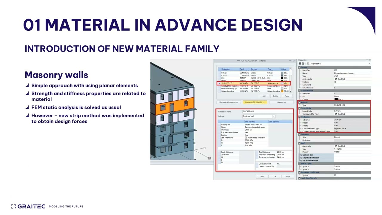 Webinar: Advance Design 2023: Masonry Design