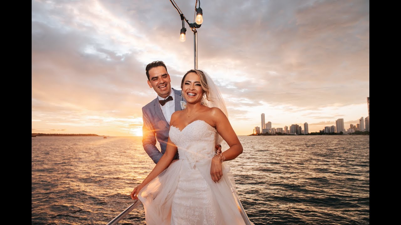 María Fernanda & Juan Gabriel // Mágica boda en el mar
