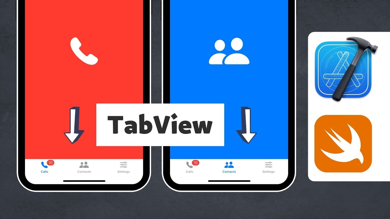 How to create a Bottom Navigation Bar with TabView in Xcode (SwiftUI / iOS)