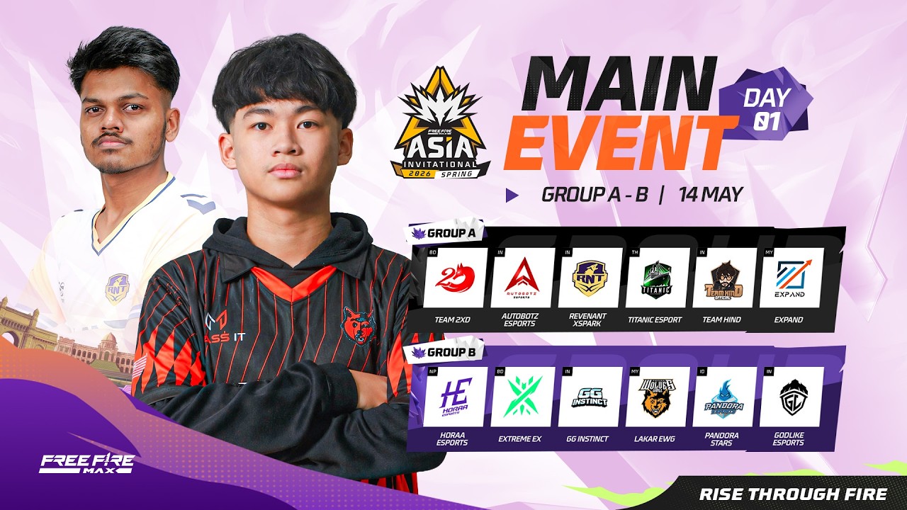 [EN] FFMAI 2026 Spring | Main Event Day 1 | Group A - B
