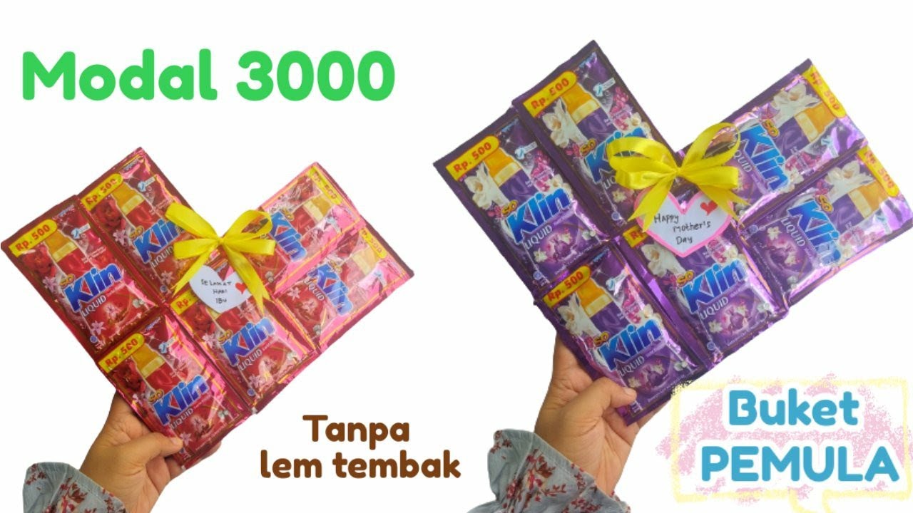 Ide Hadiah Hari Ibu || Buket Deterjen Love || Buket Sabun