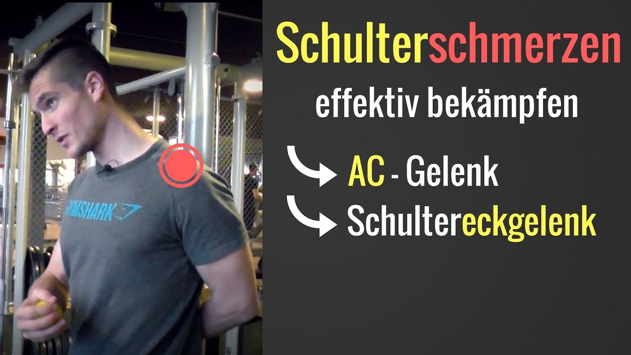 Schulterschmerzen im Schultereckgelenk / AC-Gelenk - Übungen & Tipps│#frompain2gain│Mischa Kotlyar