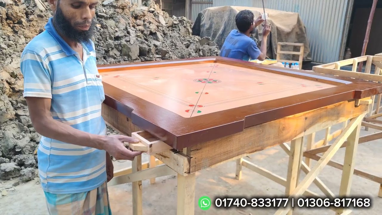 ৪টি প্রিমিয়াম ওয়াটারপ্রুফ ক্যারামবোর্ড ডেলিভারি আপডেট | রাকিব স্পেশাল ক্যারামবোর্ড কারখানা
