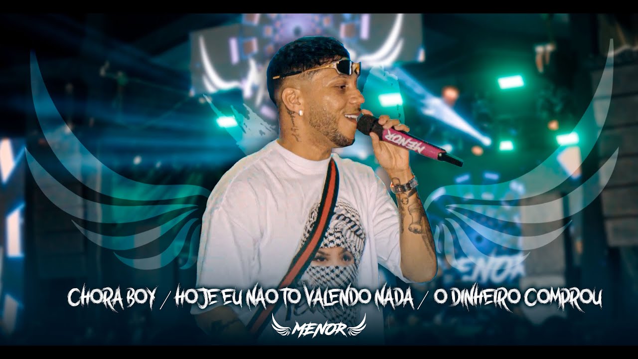 @McMenor - Chora boy / Hoje eu não tô valendo nada / O dinheiro comprou (DVD AO VIVO)