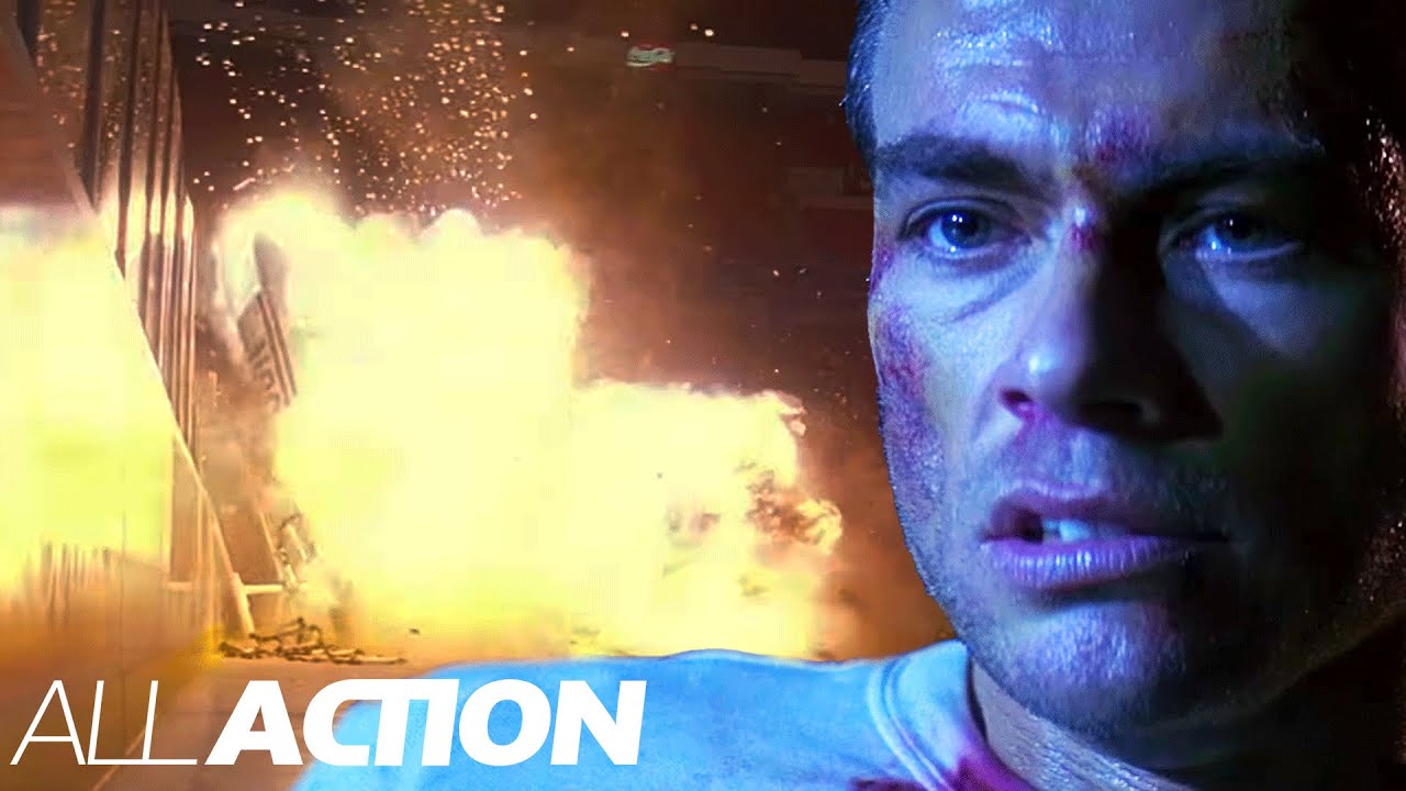 Jean-Claude Van Damme Takes Down a Helicopter | Sudden Death (1995) | All Action