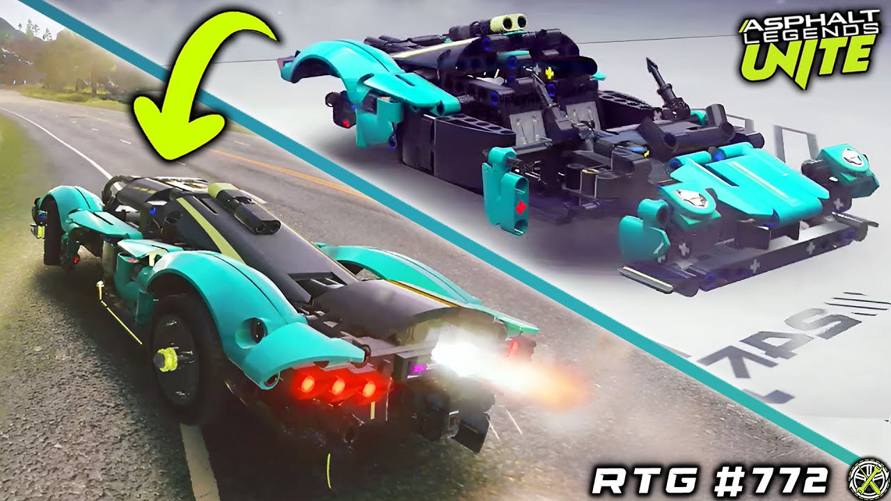 I UNLOCKED & TESTED the LEGO Technic Valkyrie - Asphalt Unite RTG #772