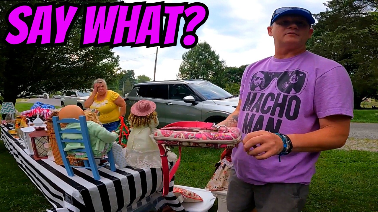 Squish Melon Hunting At Appalachia Garage Sales