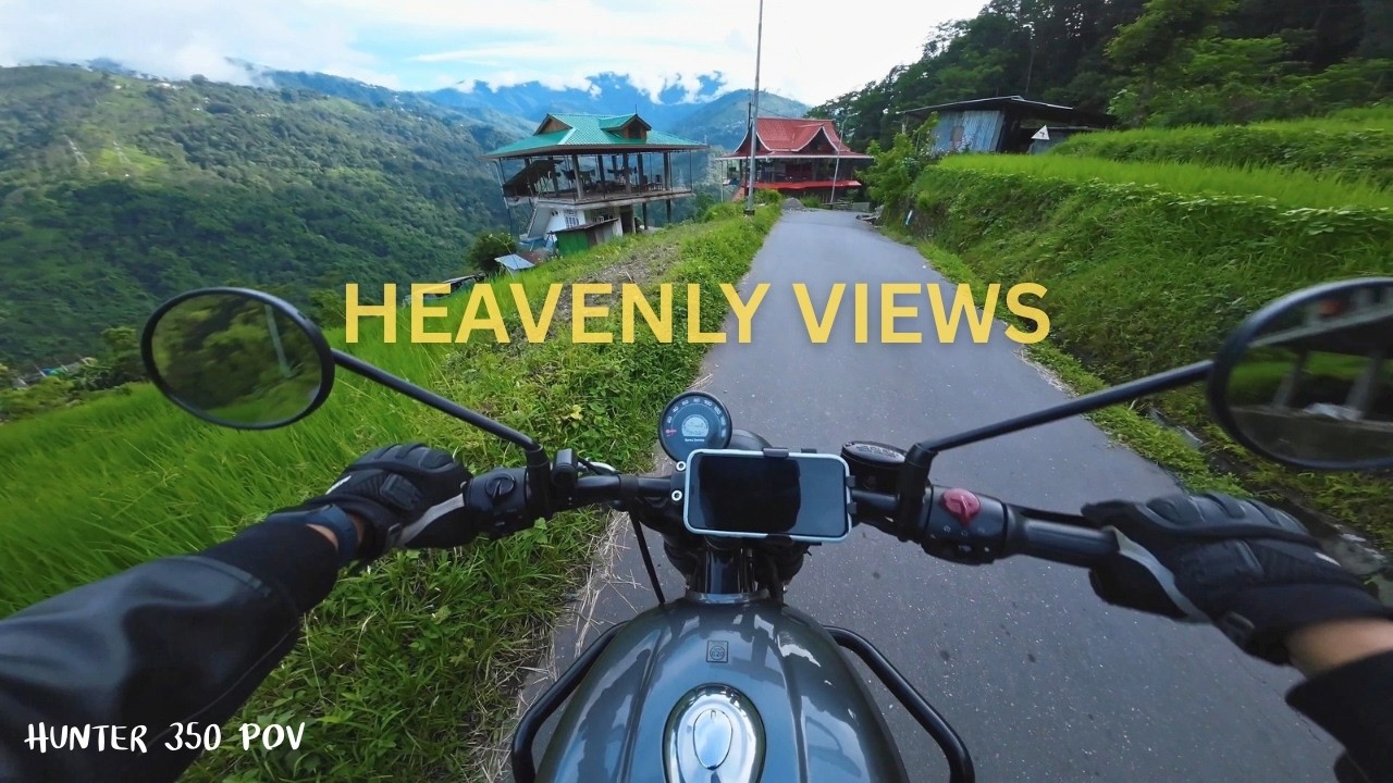 Epic Mountain Ride | Royal Enfield Hunter 350 POV Ride