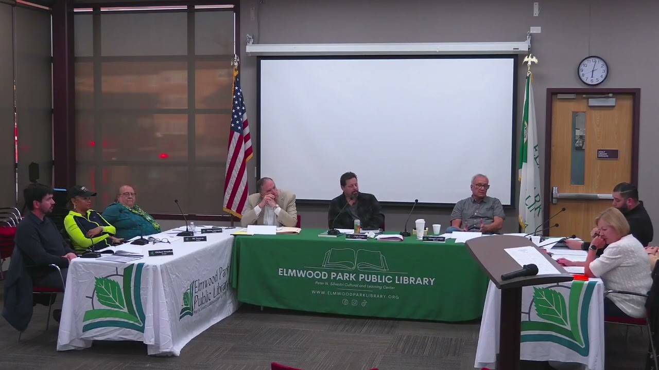 BGPP Meeting of the Elmwood Park Public Library, 3 09 26