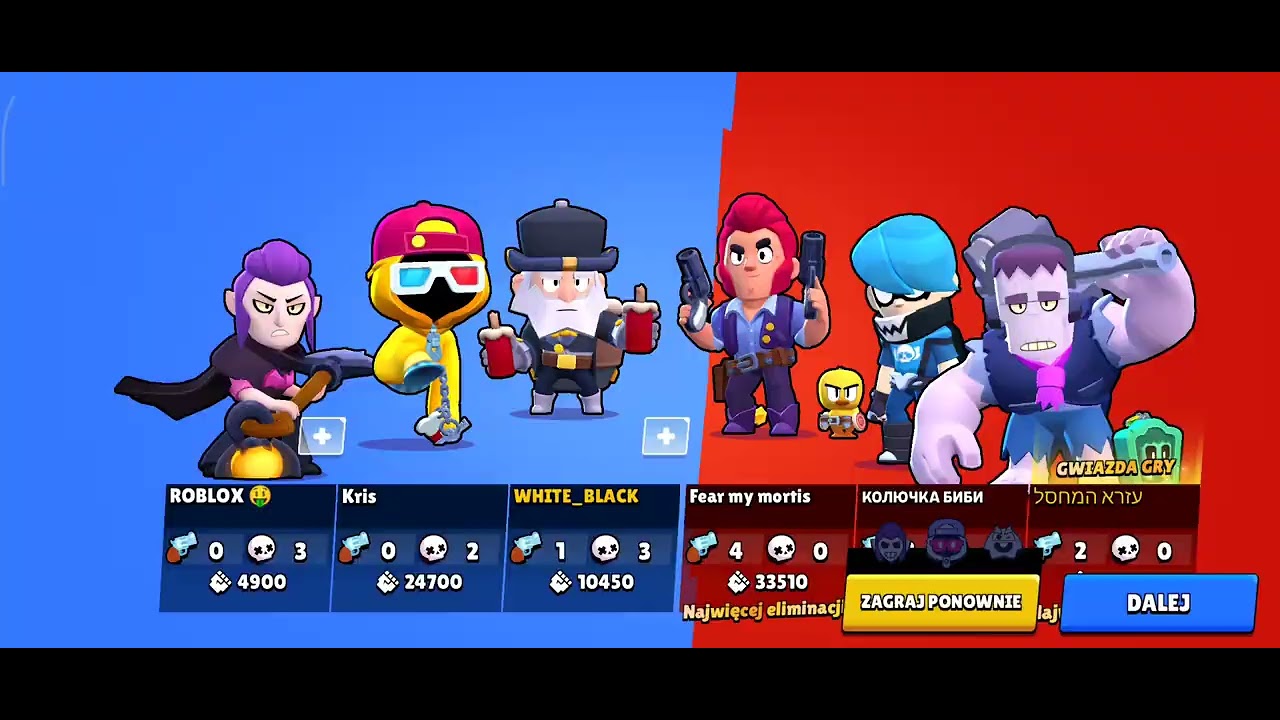 Moja gra w brawl stars z kolegą