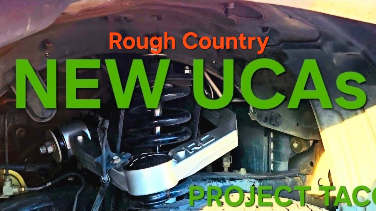 Upper Control Arm Replacement on a Toyota Tacoma (2005-2015) - Rough Country UCA || PROJECT TACO