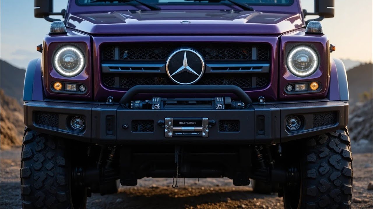 2026 Mercedes-Benz Unimog in Anguri Purple | You Won’t Believe This Luxury Off-Road Beast
