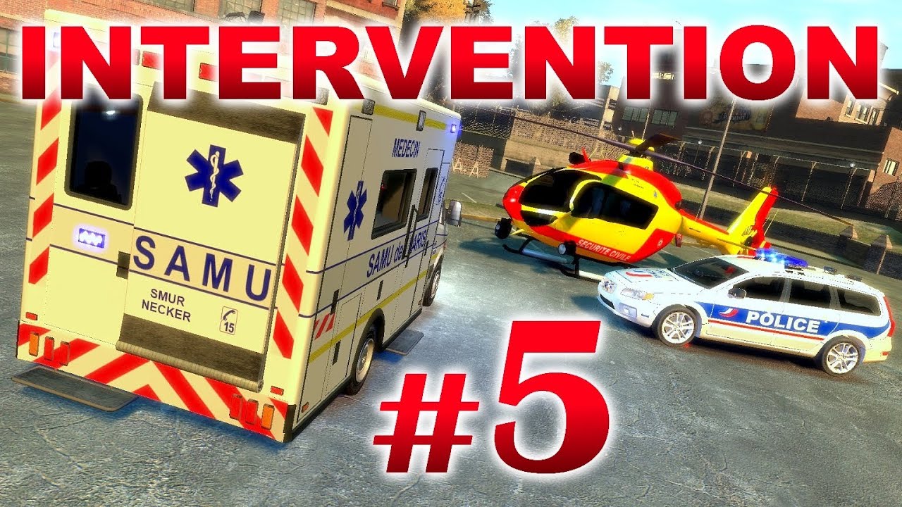 GTA IV Mods French : INTERVENTION 5 | CONVOI SAMU & POLICE