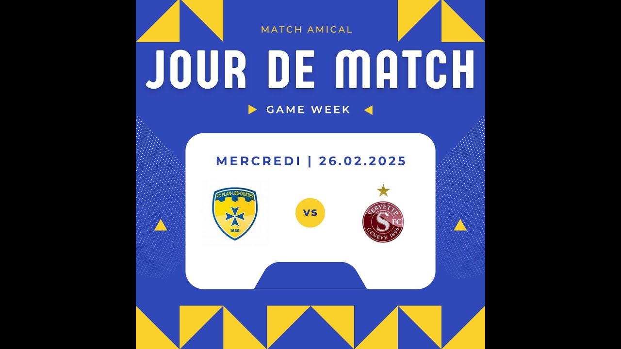A Inter Plan-Les-Ouates - Servette FC