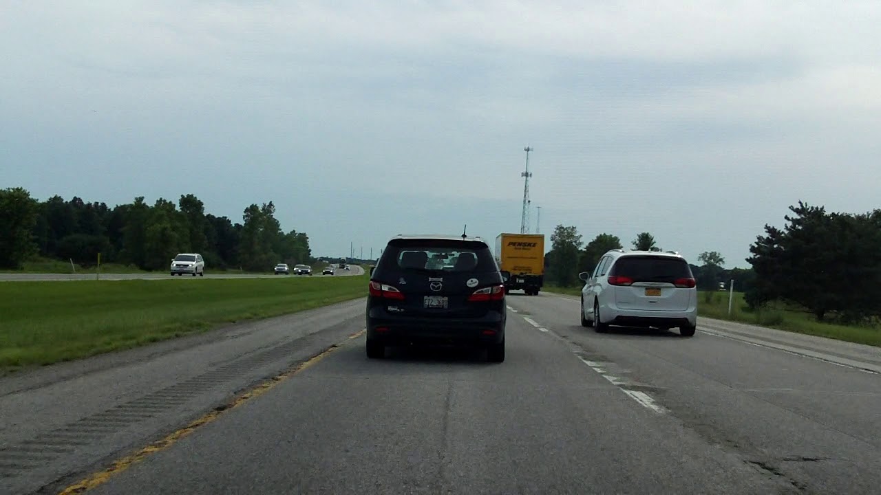 Indiana Toll Road (Exits 107 to 101) westbound