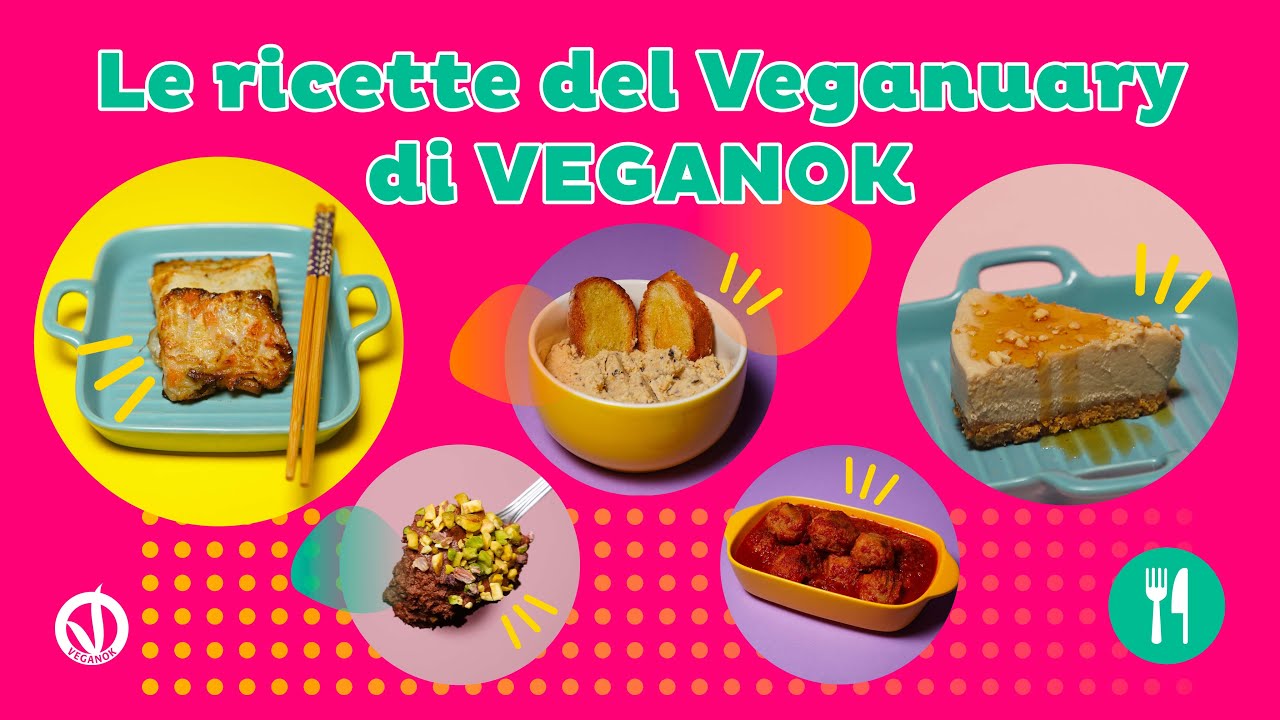 Le ricette del Veganuary di VEGANOK