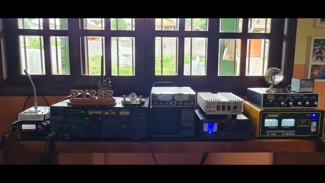 Novo Setup dos Equipamentos Radioamador PY2SR