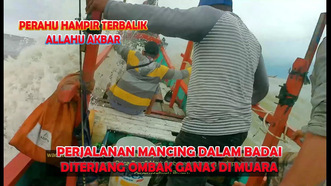 Mancing dalam badai bersama Youtuber Mancing Aceh 