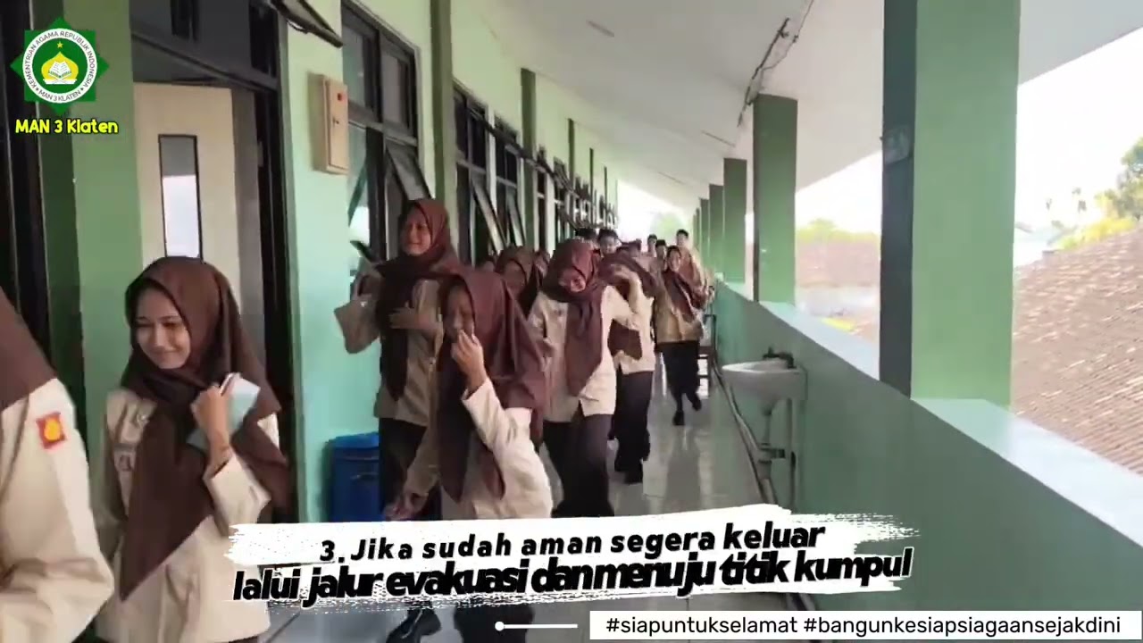 Mitigasi Bencana Gempa Bumi MAN 3 Klaten