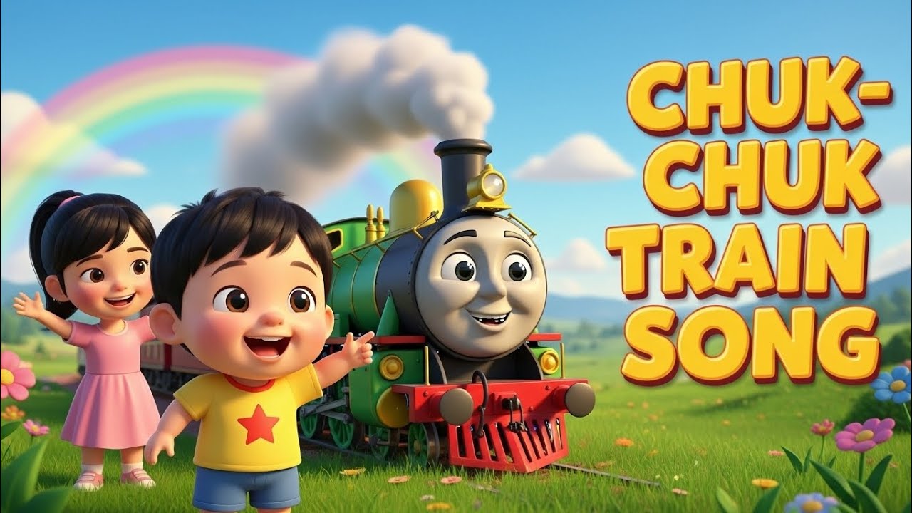 Chuk Chuk Train Song 🚆 | Hindi Kids Song | Nursery Rhymes for Kids
