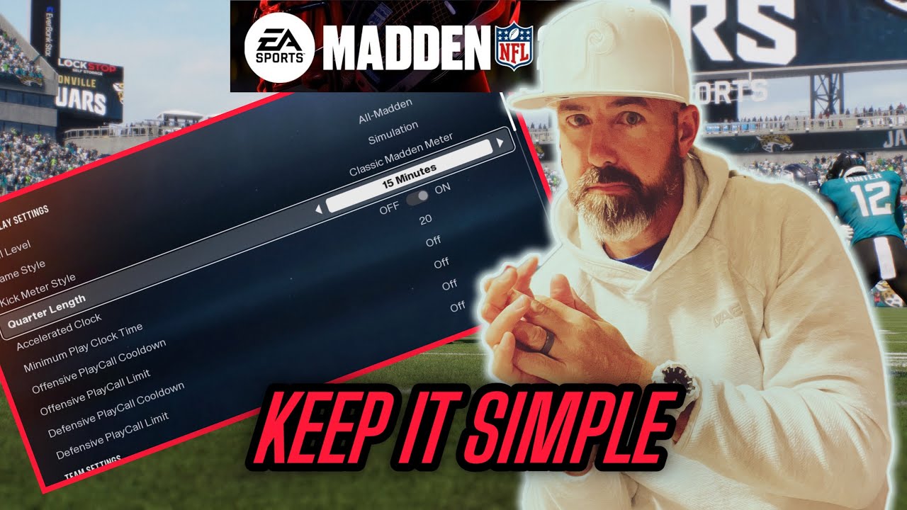 My Madden 26 Slow Sim Sliders