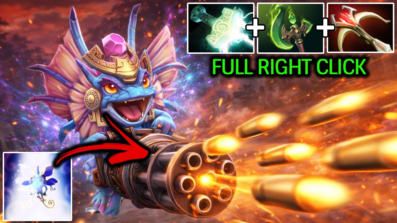 Puck FREE HIT – Full Right Click Build Dota 2