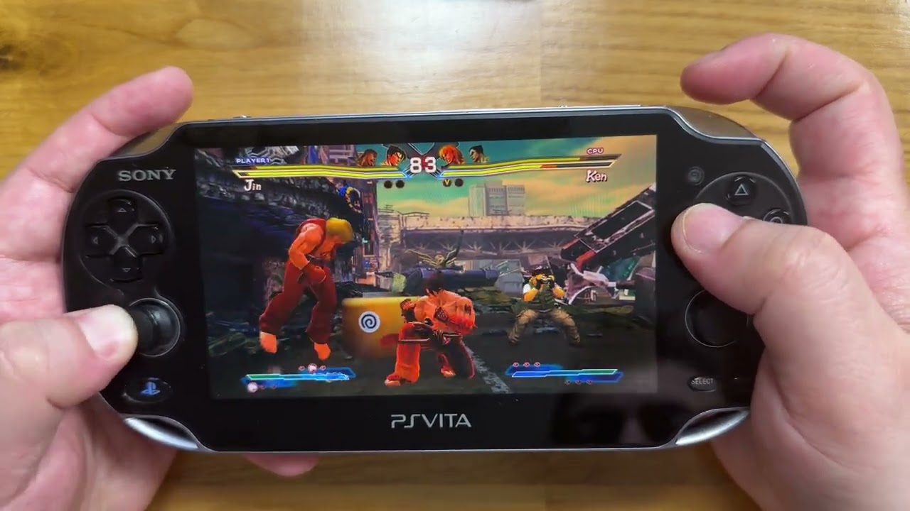 PS Vita Street Fighter X Tekken 🎮 Retro Gameplay | Legendary Console Experience