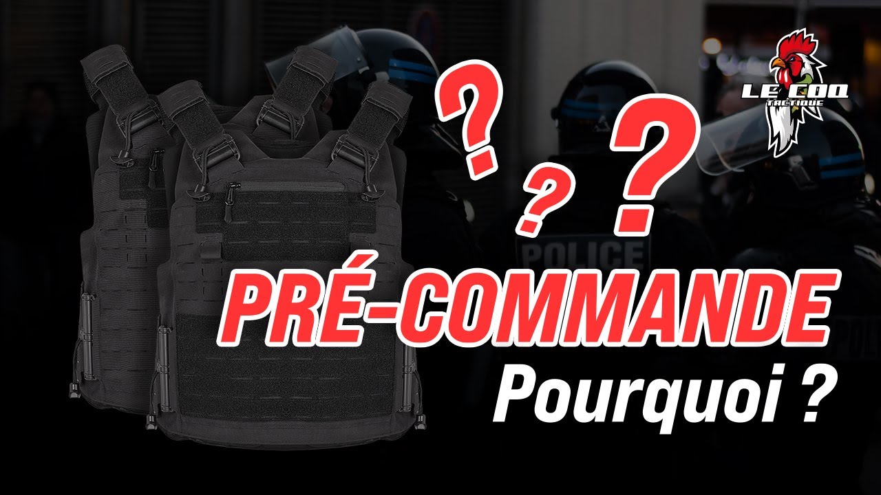 Pourquoi il y a de la pré-commande sur les housses Le Coq Tactique ?