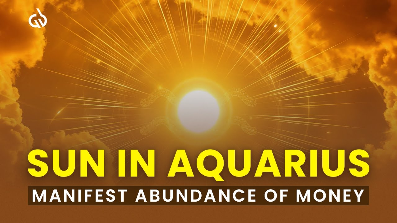 Sun in Aquarius (Jan 20, 2026): Manifest Abundance & Let Go of Financial Stress (666 Hz) 🌊✨