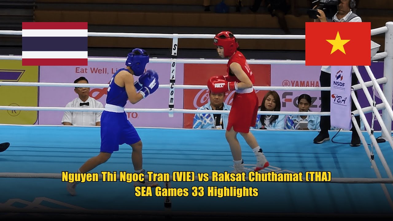 Women’s Boxing Flyweight: Nguyen Thi Ngoc Tran (VIE) vs Raksat Chuthamat (THA) – SEA Games 33