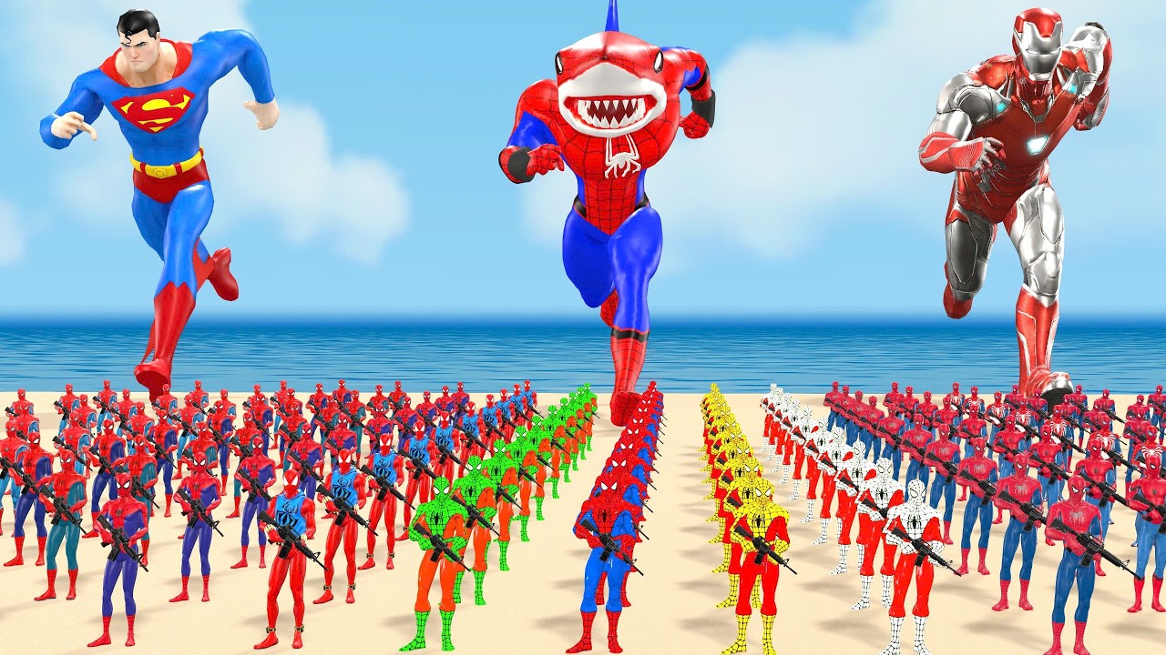 Si&ecirc;u nh&acirc;n nhện🔴Spider-Man & Superman Enter the Multiverse Together | Superhero Action-Fantasy Film