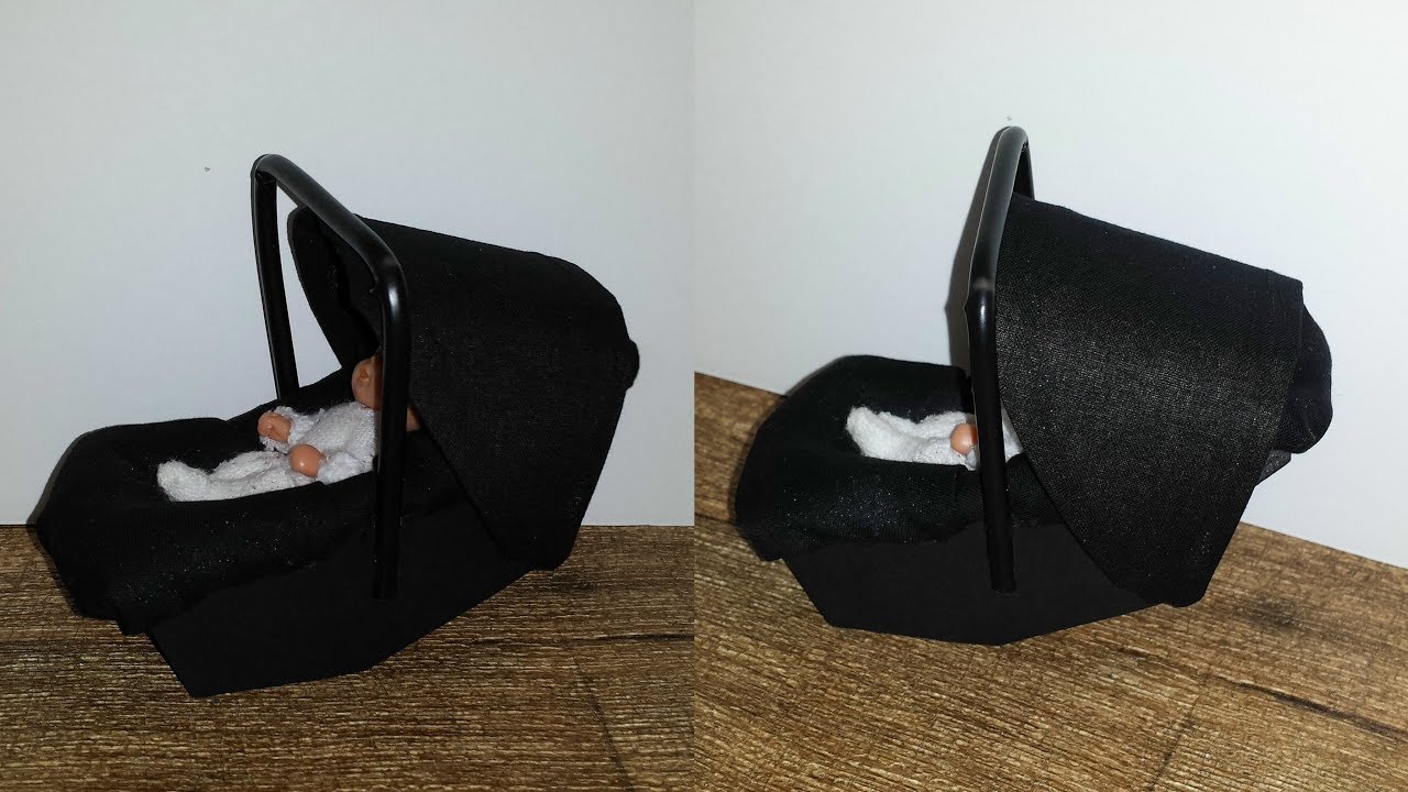 How to make a Doll Baby Car Seat