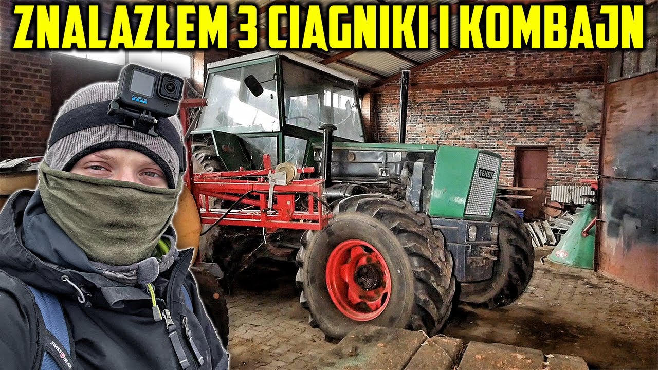 OPUSZCZONA UBOJNIA Z CIĄGNIKAMI I KOMBAJNEM - Urbex POV