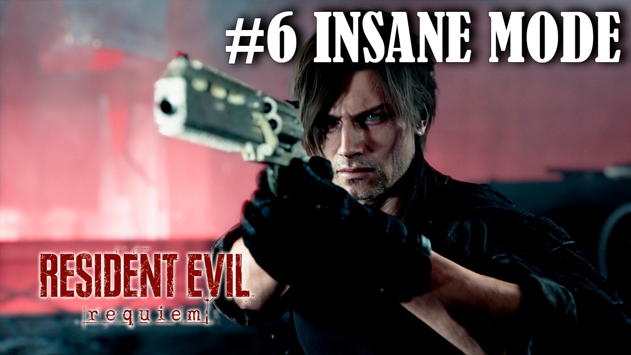 Resident Evil Requiem - Modo Insano Parte 6 FINAL | Erro Parry Morreu KK