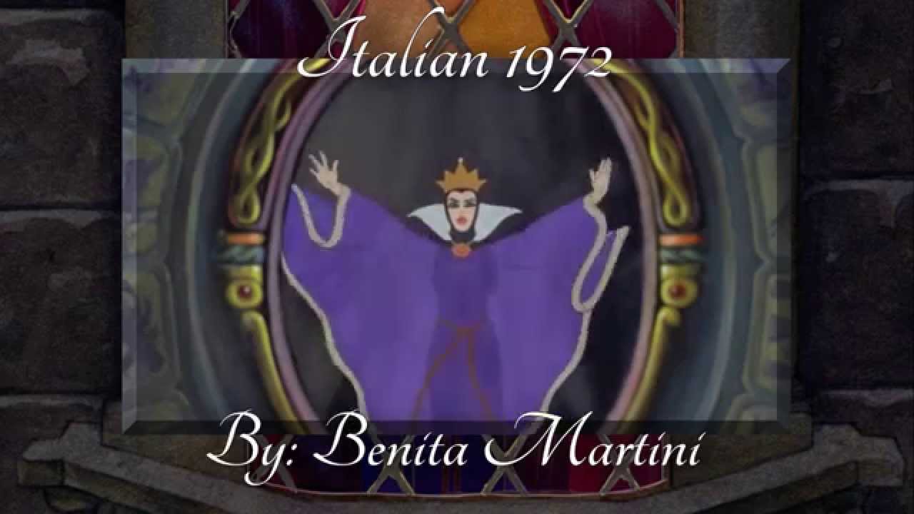 Queen's Magic Mirror / One-Line Multilanguage / Snow White  (1937)