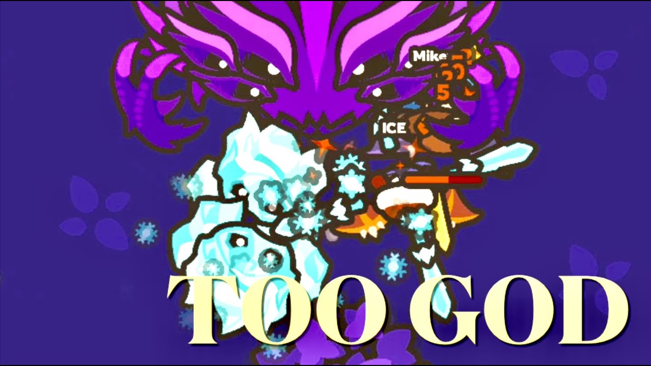 【Taming.io】TWO “ICE BERG” too strong and I killed a 300k with only using a gold sword!