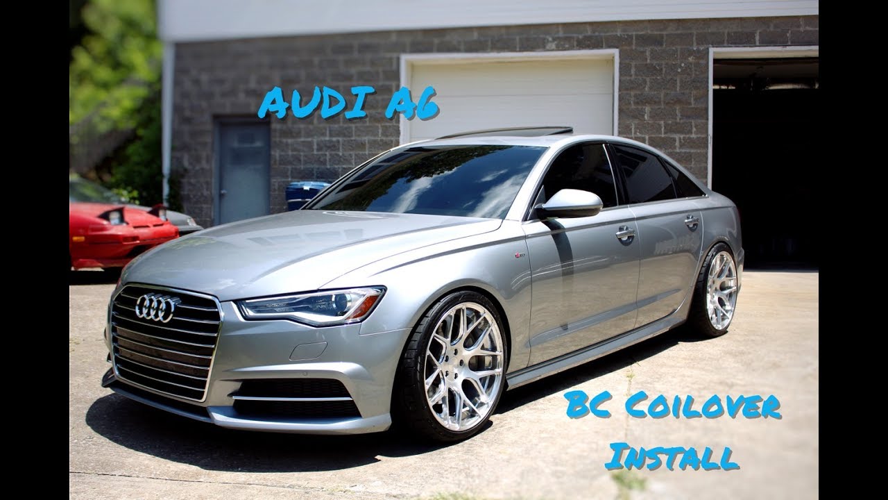 Audi A6 Coilover Install
