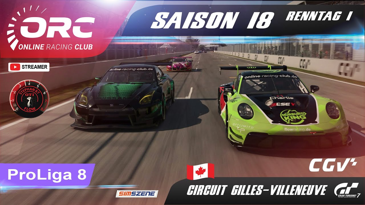 ORC | GT7 | Saison 18 |RT1|Gr.3 | CGV | Kanada