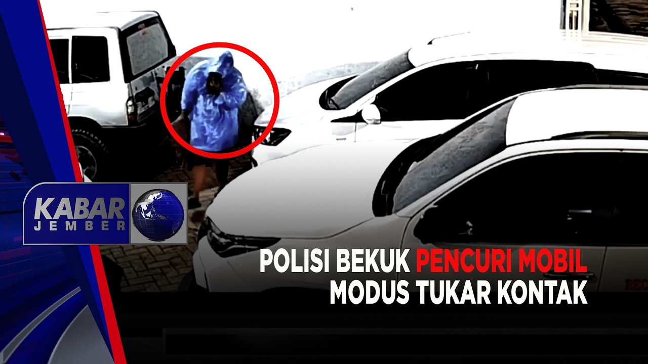 Polisi Bekuk Pencuri Mobil Modus Tukar Kontak | Kabar Jember