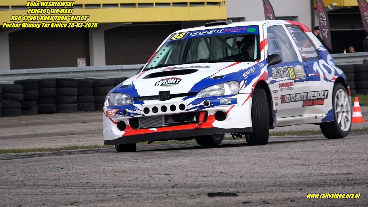 Kuba WESOŁOWSKI -PEUGEOT 106 MAXI- RGC 4 PORY ROKU TORU 