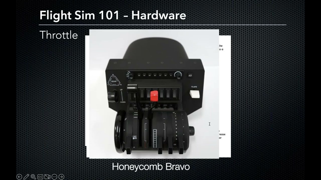 Flight Simulators 101 - Leveraging a Home Simulator for Flight Training (EAA webinar recording)